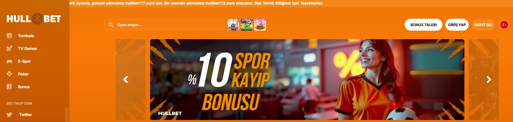 Hullbet Kayıt