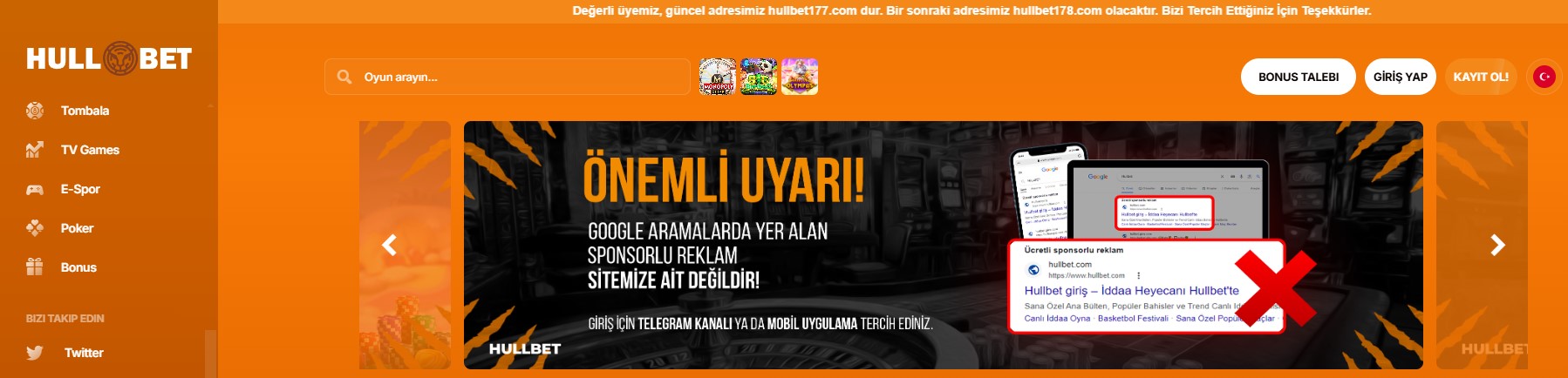 Hullbet Para Yatırrma